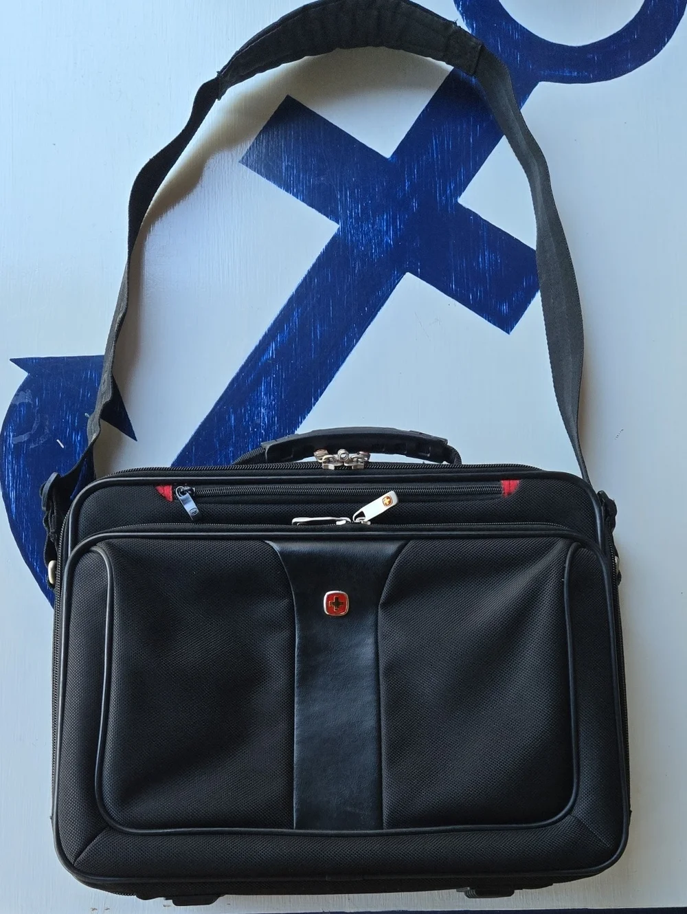SwissGear Wenger Black Laptop Briefcase